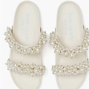 NWOT Kate Spade Cream Rosa Women's Sandals Box and Dustbag included Never worn !